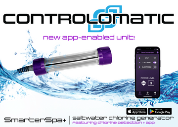 NEW 2024 Redesign - SmarterSpa+ Hot Tub Saltwater System